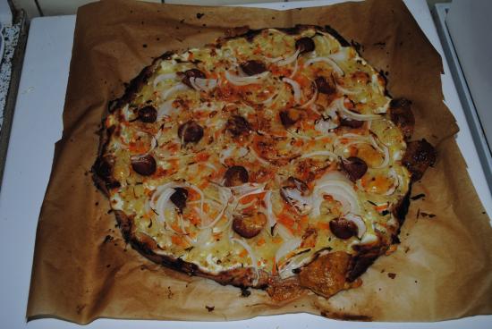 Fertige Pizza Teutonica