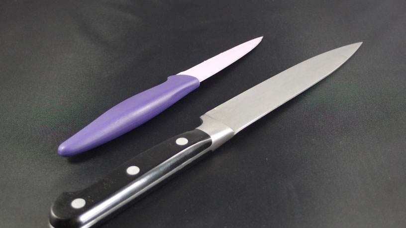 Scharfe Messer sind ungefährlicher als unscharfe Messer.