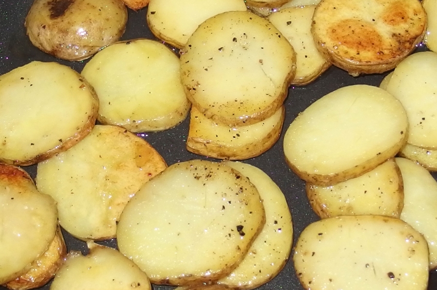 kartoffelscheiben gleich dick schneiden