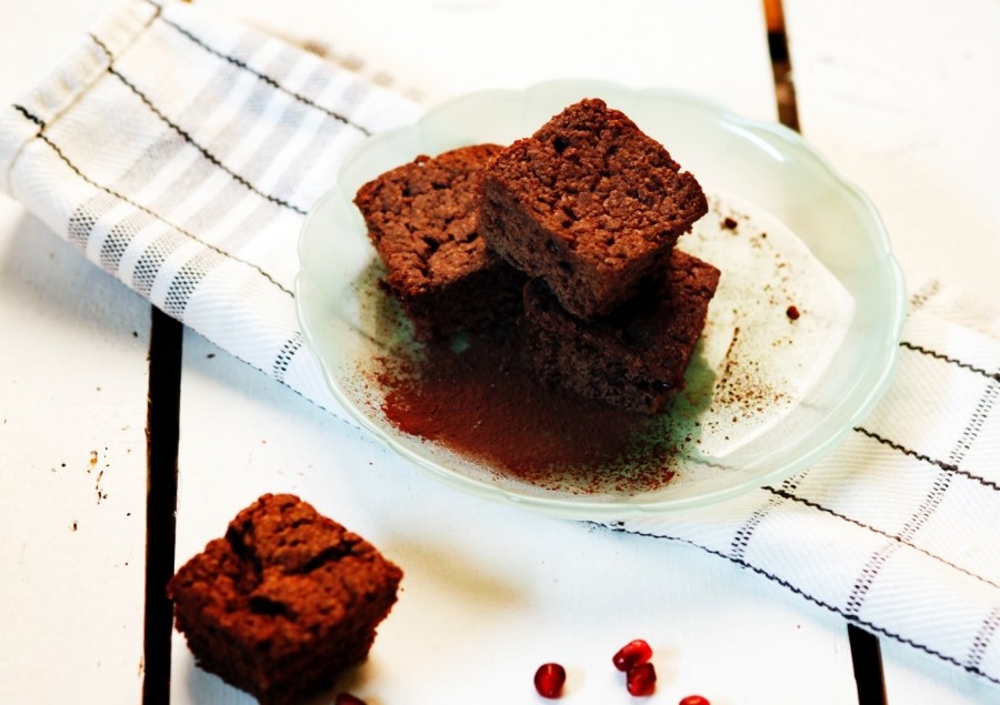 Perfekte Brownies sind innen saftig und weich, fast noch ein wenig "roh". Hier ein superschnelles Rezept.