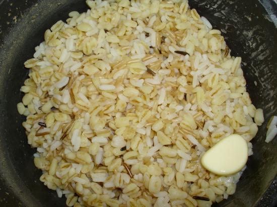 Reismischung aus verschiedenen Sorten