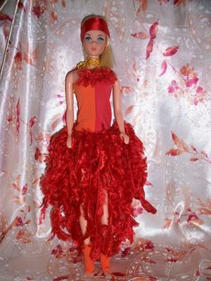 Barbie Puppen Dress mit Elastischer Binde