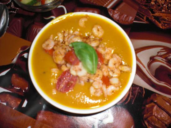 Mango-Kürbis-Suppe 2