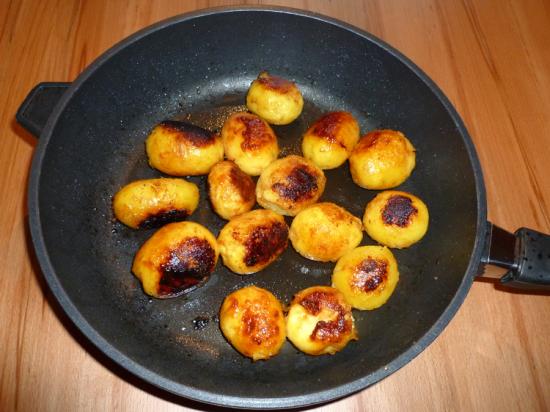 Karamellisierte Kartoffeln 1