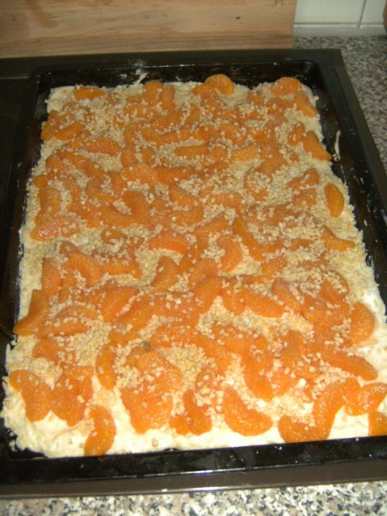 Mandarinenkuchen mit Quark 2
