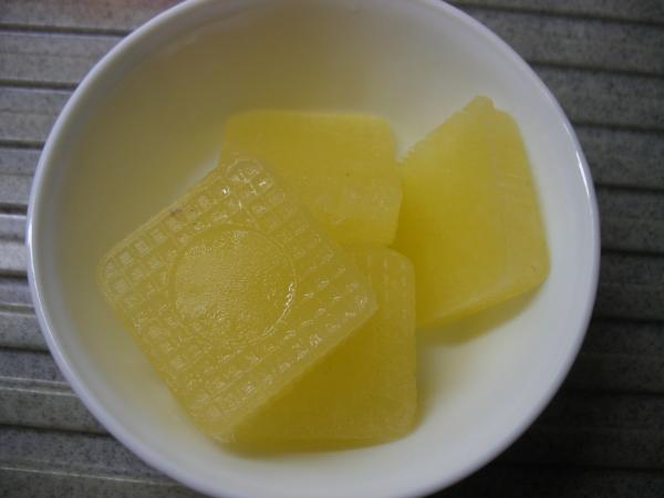 Zitronensaft einfrieren 3