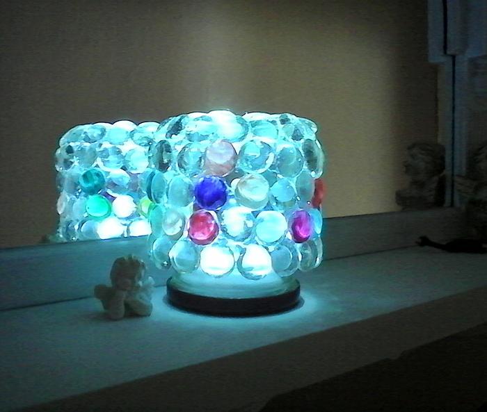 Dekoleuchte - Leuchtglas 3