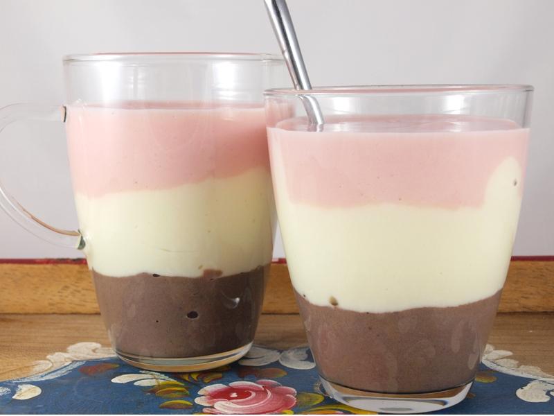 Eiweißshake Frozen Alternative zu Pudding oder Dessert