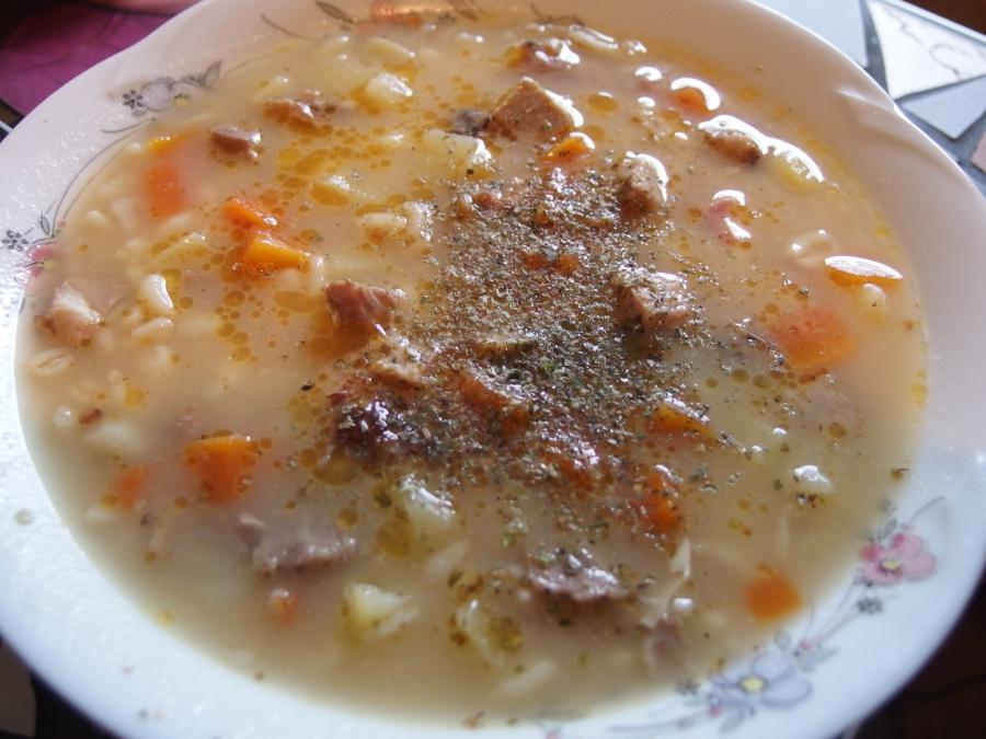 Spießbraten-Suppe