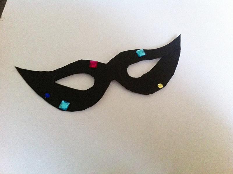 Lustige Masken für Karneval selber machen 5
