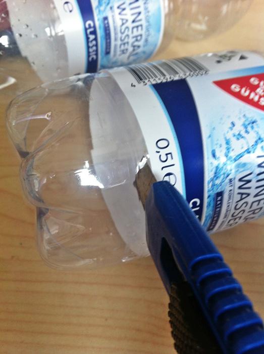 Behälter für Kleinigkeiten aus Plastikflaschen basteln 2