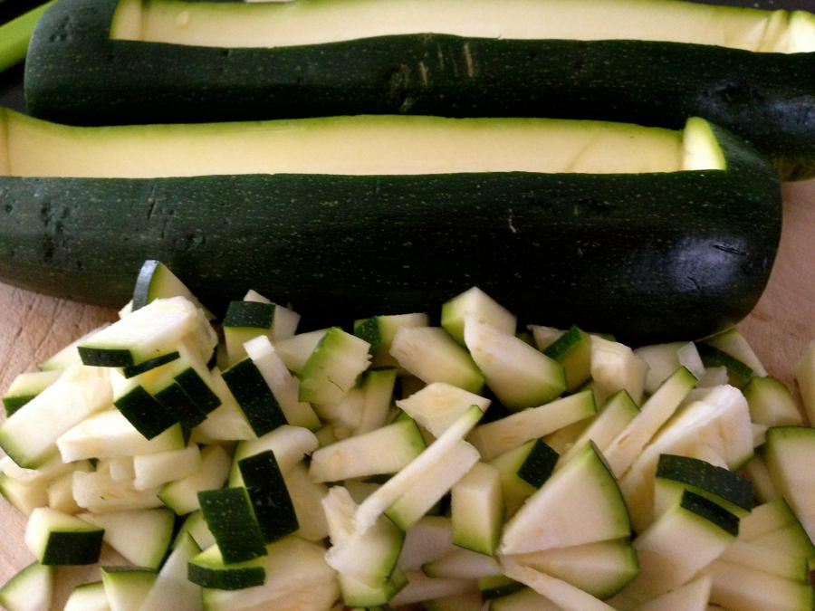 Gefüllte Zucchini - vegetarisch und lecker 2