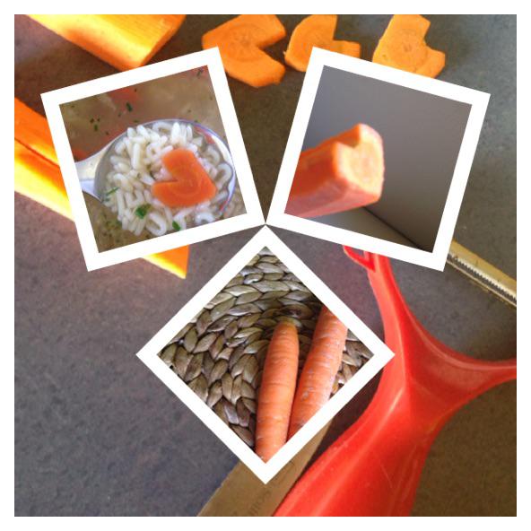 Karotten in Herzchenform schneiden für Eintöpfe und Salate 3