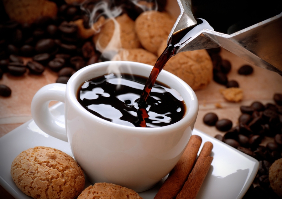 Leckerer Kaffee mit Zimt - einfach zuzubereiten