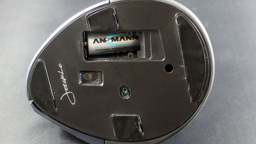 Funkmaus: Unnötigen Batterieverbrauch vermeiden.