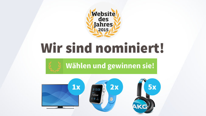 Website des Jahres 2015