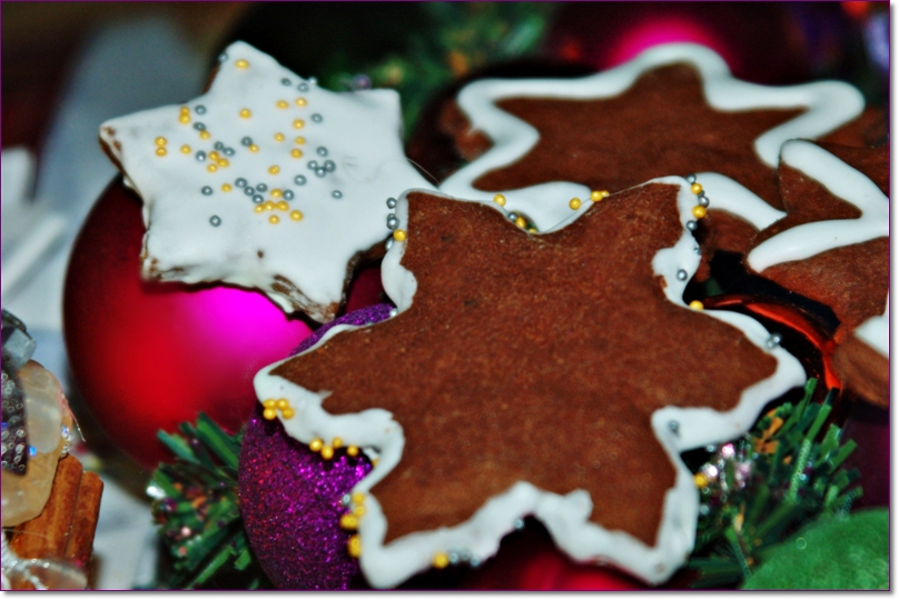 Die schokoladigen Nutellasterne wurden vom Weihnachtsmann geprüft und für gut befunden.