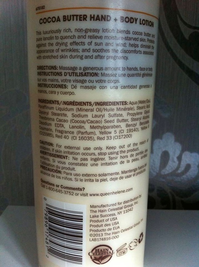 Produktempfehlung Cocoa Butter Lotion