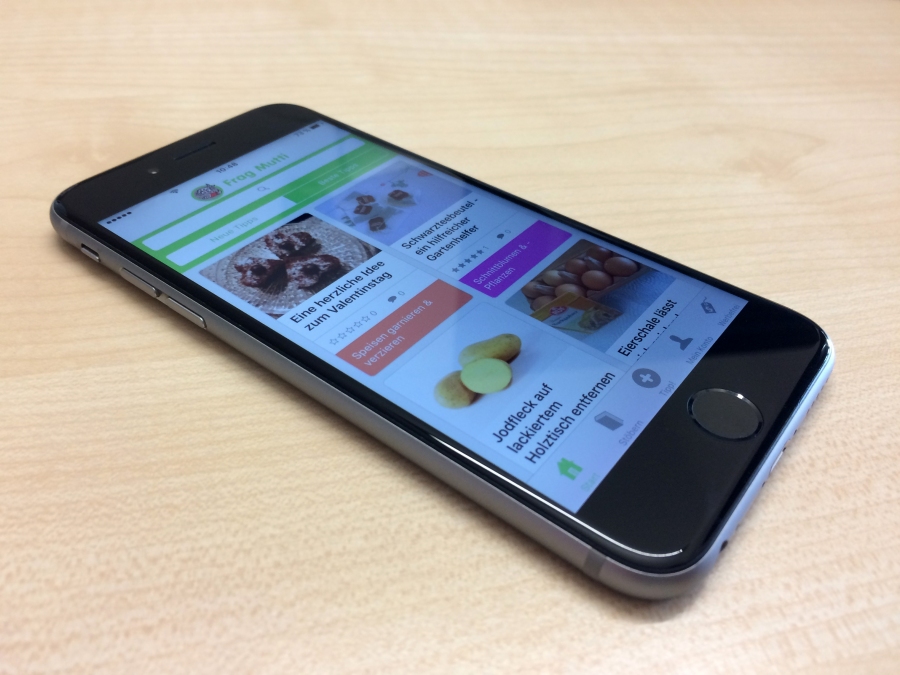Die Frag Mutti-App gibt es für Android und für iPhone und ist kostenlos.