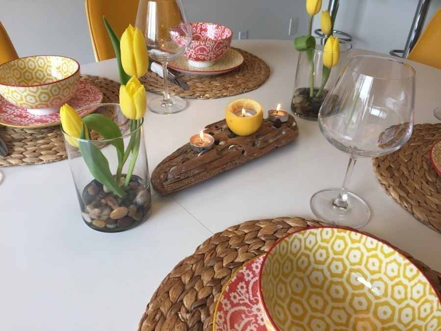 Schnell herzustellenden hübsche Tischdeko für den Frühling, Tulpen in Gläsern: Lass dich inspirieren!