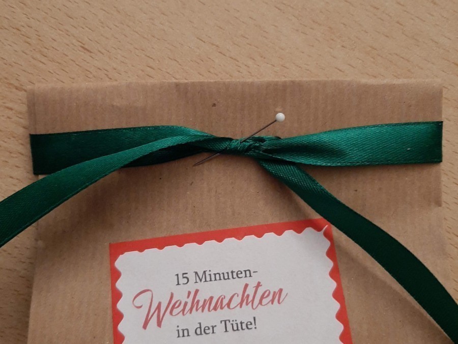 DIY - 15 Minuten Weihnachten in der Tüte - Geschenkidee zu