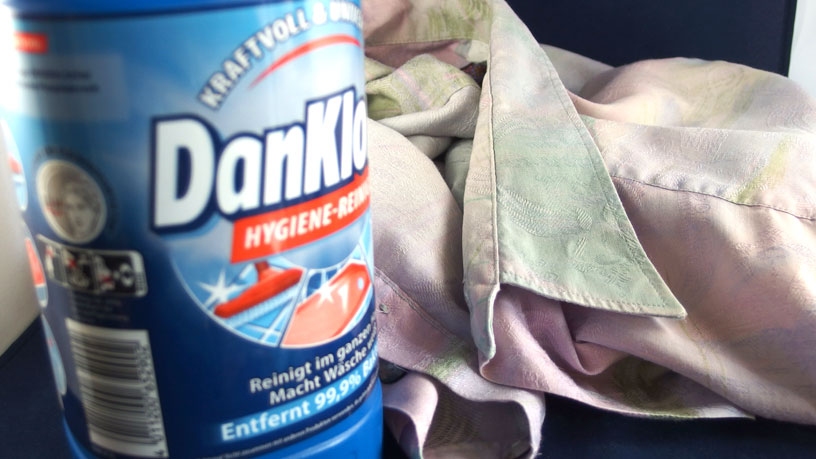 Das beste Fleckenmittel der Welt für weiße Wäsche ist DanKlorix!