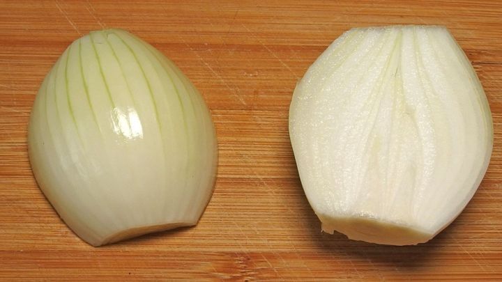 Manchmal sind die durch Zwiebeln verursachten Tränen auch hilfreich.