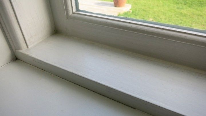 Russflecken Vom Fensterrahmen Mit Nagellackentferner Entfernen