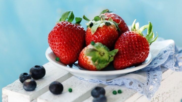 Pikante Erdbeeren - hervorragend nach deftigen Gerichten bzw. nach dem Grillen.