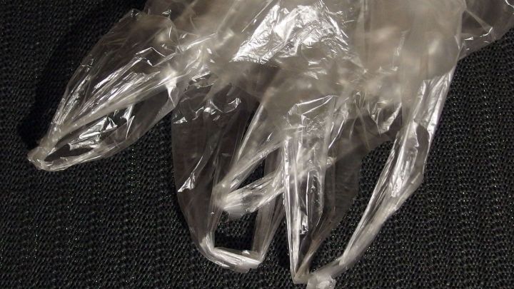 Kostenlose Gefrierbeutel aus dem Supermarkt.