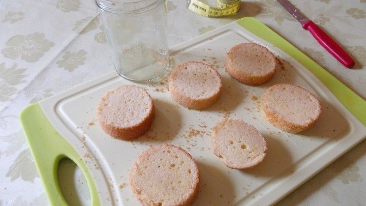 Rezept BiskuitTorteletts im Glas gebacken Frag Mutti