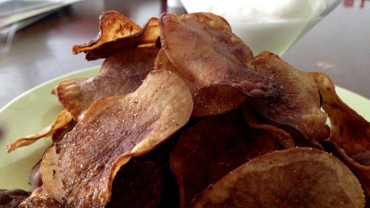 Knusprige Kartoffelchips Aus Dem Backofen Rezept Frag Mutti