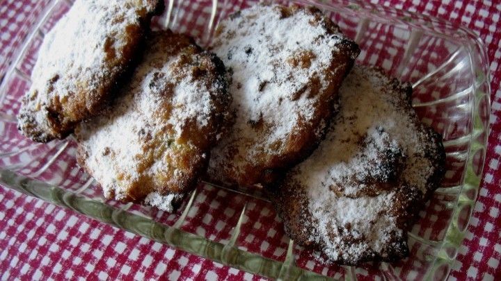 Rezept: Zucchini-Apfel-Hafer-Cookies mit Kokos und Cranberrys