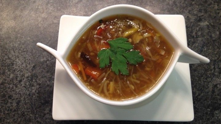 Chinesische Gemusesuppe Susssauer Schnell Zubereitet Rezept