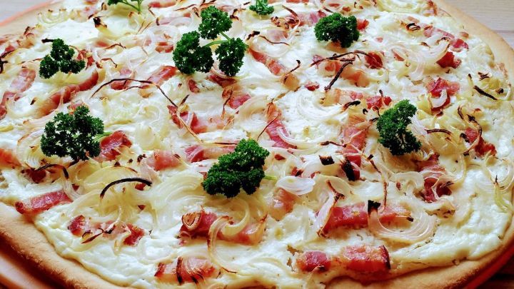 Elsasser Flammkuchen Rezept Frag Mutti