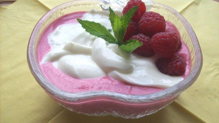 Quark Frischkase Himbeer Dessert Rezept Frag Mutti