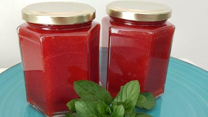 Erdbeer Minz Marmelade Rezept Frag Mutti