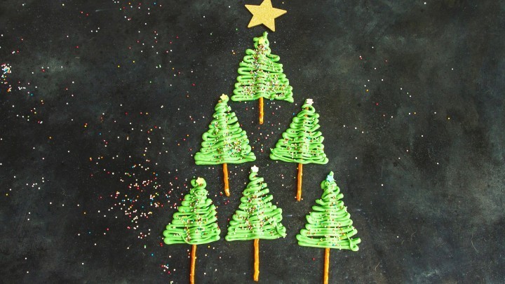 Schoko-Tannenbäume als Weihnachtssnack - Rezept | Frag Mutti