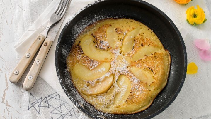 Apfelpfannkuchen - fluffig, einfach &amp; schnell - Rezept | Frag Mutti