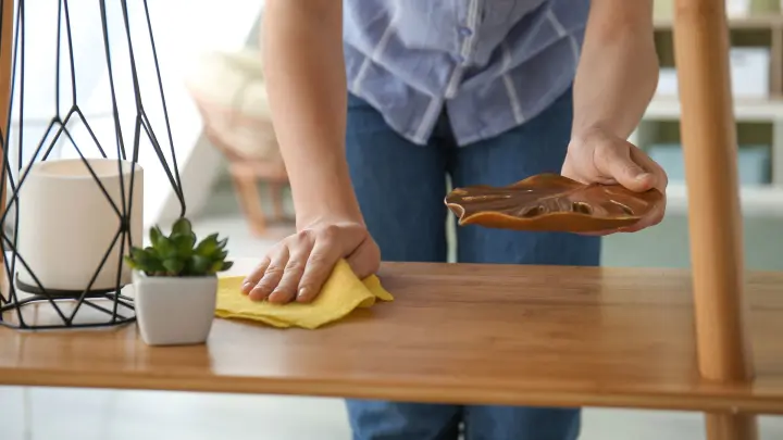 Richtiges Staubwischen leicht gemacht: Spare Zeit mit cleveren Tipps & Hausmitteln für weniger Staub in deiner Wohnung.
