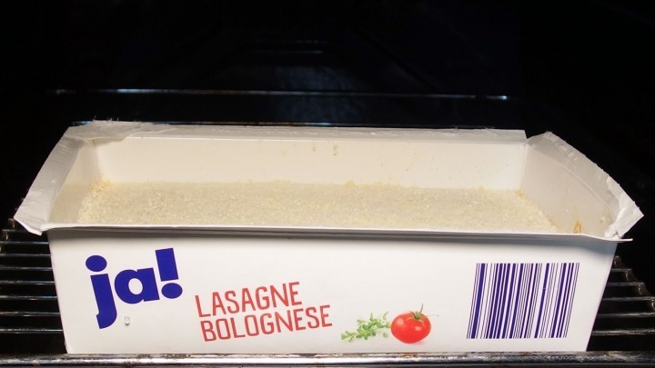 Lasagne Mikrowelle