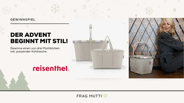 Mach jetzt mit und sichere dir die Chance auf einen stilvollen Muttikorb von reisenthel inkl. passender Kühltasche!