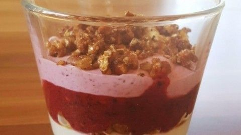 Früchte-Frischkäse-Joghurt Dessert - Rezept | Frag Mutti