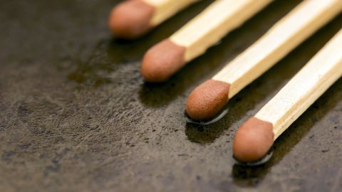 Mithilfe von Streichhölzern lassen sich Trauermücken aus Blumentöpfen vertreiben.