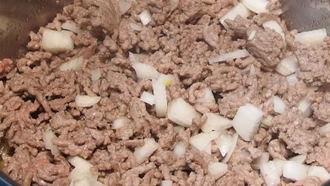 Hackfleisch verdirbt selbst im Kühlschrank sehr schnell - man sollte es gleich verbrauchen! Verbrauchen heißt aber garen oder braten, und nicht gleich alles auffuttern, dann kann man es einfrieren.