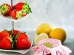 Erdbeermarmelade mit Minze
