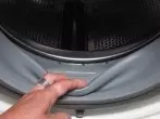 Waschmaschinengummi geschimmelt