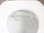 "Essigwickel" bei Kalk im WC