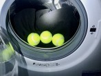 Tennisbälle als Waschkugeln