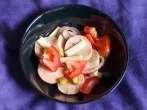 Wurstsalat mit Lyoner und Essiggurken - einfach und schnell